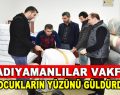 Adıyamanlılar Vakfı, çocukların yüzünü güldürdü