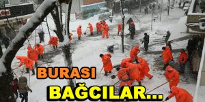 Bağcılar Belediyesi çalışıyor