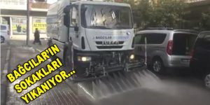 Bağcılar’ın sokakları yıkanıyor…