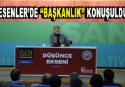 BAŞKANLIK TÜRKİYE’Yİ ŞAHLANDIRACAK “Düşünce Ekseni”nde konuşan yazar Sevda Türküsev, “Türkiye