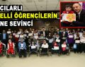 Bağcılarlı engelli öğrencilerin karne sevinci