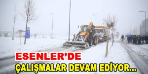 Esenler Belediyesi çalışmalarına devam ediyor