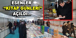 Esenler’de 200 bin kitap okuyucuyla buluştu