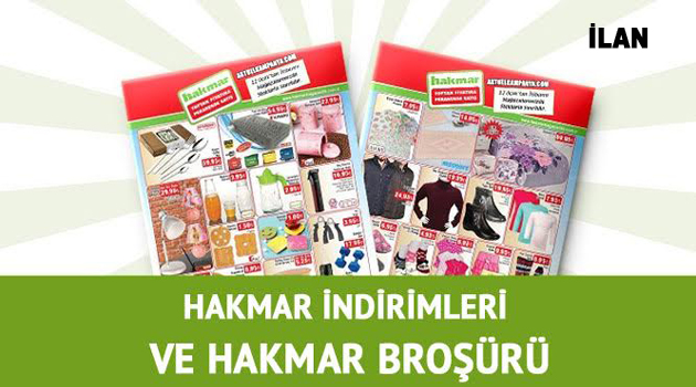 Hakmar İndirimleri ile Hakmar Broşürü yayınlandı