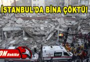 İstanbul Zeytinburnu’nda 6 katlı boş bir bina aniden çöktü. O