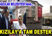 Bağcılar Belediyesi, Kızılay’ın kan bağışı talebine sessiz kalmayarak Belediye bahçesinde