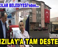 Bağcılar Belediyesi’nden Kızılay’a tam destek