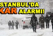 İstanbul’da şiddetli kar fırtınası uyarısı! İstanbul’a kar uyarısı geldi. 1987’den