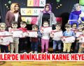 Esenler’de miniklerin karne heyecanı