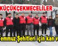 Küçükçekmeceliler 15 Temmuz Şehitleri için kan verdi
