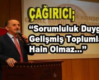 Çağırıcı, Bağcılar Kent Konseyi’nde konuştu