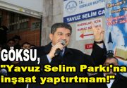 Esenler Belediye Başkanı Mehmet Tevfik Göksu, Yavuz Selim Mahallesi sakinleriyle