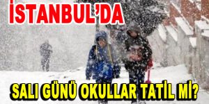 İstanbul’da Salı günü okullar tatil mi?