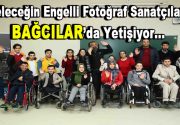 Bağcılarlı Engelli kursiyerler fotoğrafçılığın inceliklerini öğreniyorlar. Bağcılar’da engelliler için düzenlenen