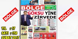 BÖLGE GAZETESİ 158. ”ŞUBAT-2017” SAYISI ÇIKTI