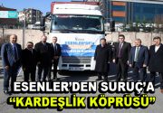 Esenler Belediyesi, ”Kardeşlik Köprüsü” kurmaya ve yardıma muhtaç olanlara el