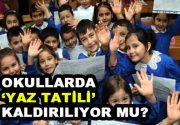 Okullarda yaz tatilin uzun olduğu eleştirisinden sonra, ”Acaba Yaz Tatili