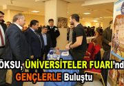 Üniversite adaylarının, geleceğe ışık tutması için açılan Üniversiteler Fuarı’na Esenler