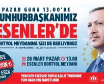 ESENLER TARİHİ GÜNE HAZIRLANIYOR