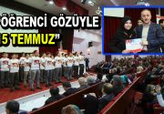 Bağcılar’da 15 Temmuz’u en iyi anlatan öğrenciler ödüllendirildi. Bağcılar Halk Sarayı’nda