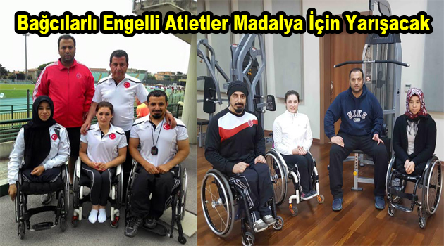 Bağcılarlı engelli atletler madalya için yarışacak