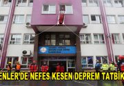 Esenler’de Engin Can Güre İlkokulu öğrencileri için yapılan deprem tatbikatı