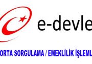 E-Devlet girişi ile sigorta başlangıç tarihi, toplam prim gün sayınız