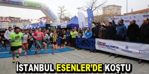 İstanbul Esenler’de koştu