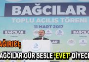 Cumhurbaşkanı Recep Tayyip Erdoğan’ın katılımıyla Bağcılar’da 36 tesisin resmi açılışını gerçekleştirildi.
