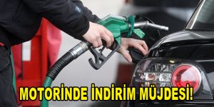 Motorinde indirim müjdesi!