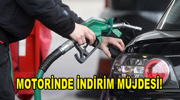 Motorinde indirim müjdesi!