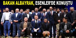 Bakan Albayrak, Referandum öncesi Esenler’de…