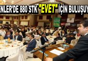 Esenler’de bulunan 880 STK (Sivil Tolum Kuruluşları) temsilcisi, 16 Nisan