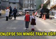 Esenler Belediyesi Trafik Zabıta Ekipleri, Esenlerli 500 ilkokul öğrencisine trafik