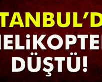 Son Dakika! İstanbul’da Helikopter Düştü!