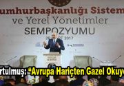 Kurtulmuş: “Avrupa hariçten gazel okuyor” Bağcılar Belediyesi, SETA ve Marmara