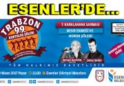 Esenler Dörtyol Meydanı’nda Trabzon’un düşman işgalinden kurtuluşunun 99’inci yıl dönümü
