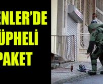 Esenler’de Şüpheli Paket