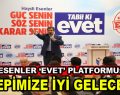 Esenler ‘EVET’ Platformu, referandum sonrası ilk açıklama geldi