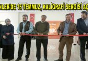 Esenler Belediyesi Sanat Evi (ESEV) öğrencileri tarafından hazırlanan “15 Temmuz” temalı “Diriliş”