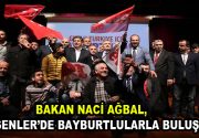Maliye Bakanı Naci Ağbal, Esenler’de Bayburtlu hemşehrileriyle bir araya geldi. Prof. Dr. Adem