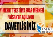 TEKSTİLYA DAİMİ FUARI AÇILIYOR Dünyanın en büyük tekstil vadisi Giyimkent’teki
