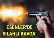 Esenler’de bir grup vatandaşla bir grup Suriyeli, silahlı sopalı kavgaya