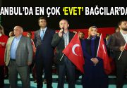Referandumunda İstanbul’da en çok ‘evet’ oyu Bağcılar ilçesinden çıktı.  İlçede