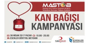 MASTÖB, Esenler’de Kan Bağışı Kampanyası başlatıyor