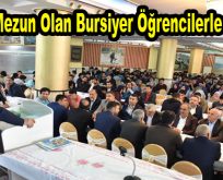 Göksu, mezun olan bursiyer öğrencilerle buluştu