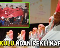 Ev Okulu, renkli görüntülere sahne oldu