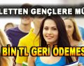 Devletten Gençlere Müjde! 150 bin TL…