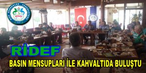 RİDEF, Basın mensupları ile kahvaltıda buluştu