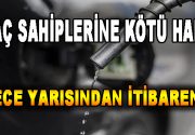 Araç sahiplerine kötü haber. Motorine 8 kuruş zam geliyor. Bu